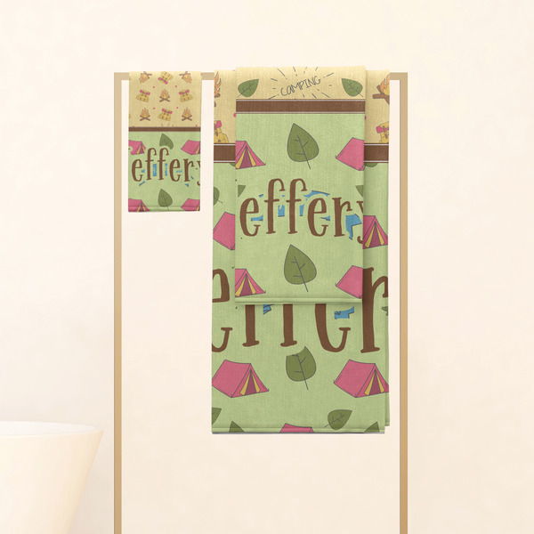 Summer Camping Personalized Towel Set