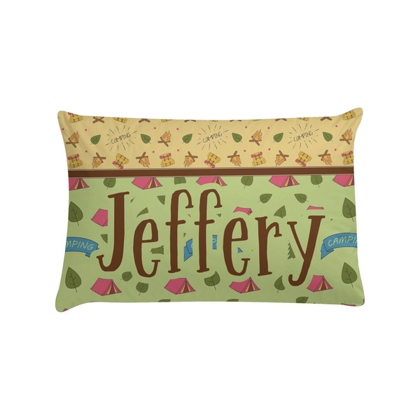 Custom Summer Camping Pillow Case - Standard (Personalized)