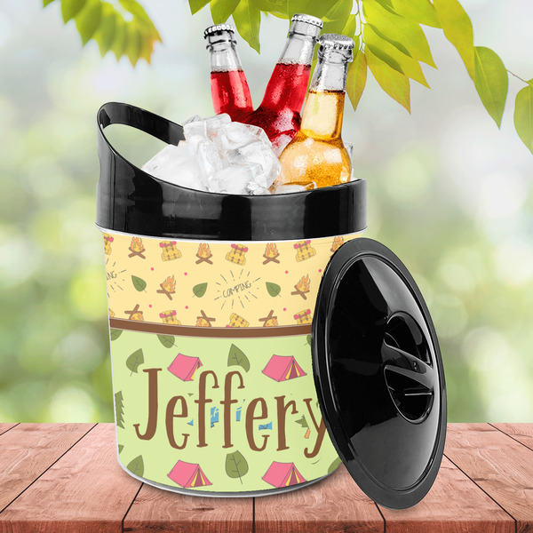 Summer Camping Plastic Ice Bucket - LIFESTYLE