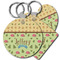 Summer Camping Plastic Keychains