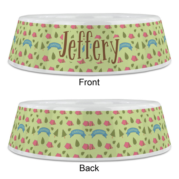 Summer Camping Plastic Pet Bowls - Large - APPROVAL