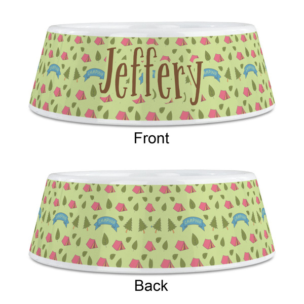 Summer Camping Plastic Pet Bowls - Medium - APPROVAL