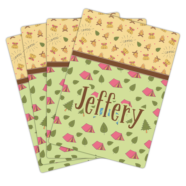 Summer Camping Playing Cards - Hand Back View