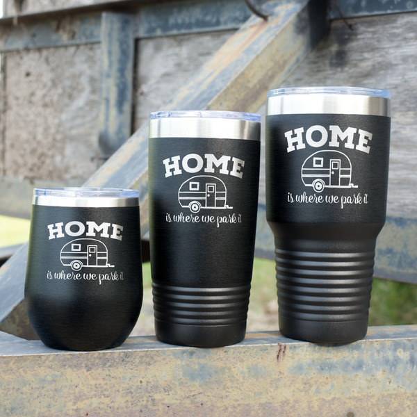 Summer Camping Polar Camel Tumblers - Group Shot