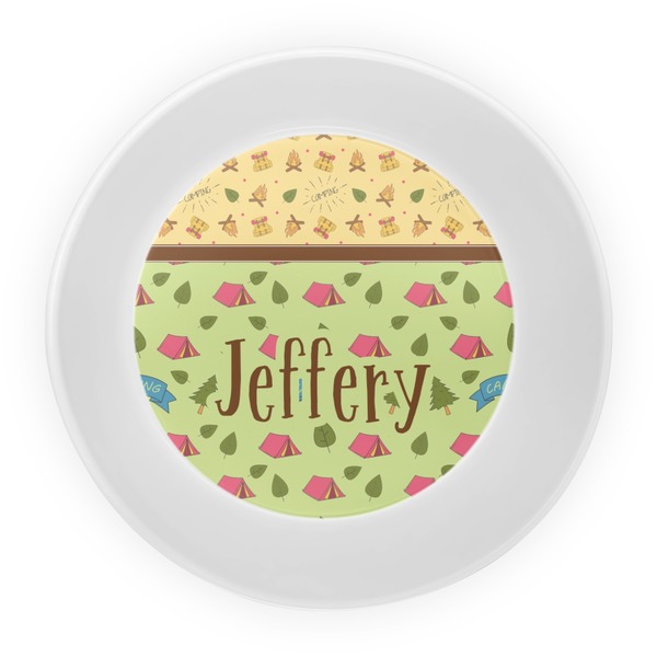 Summer Camping Melamine Bowl - Center