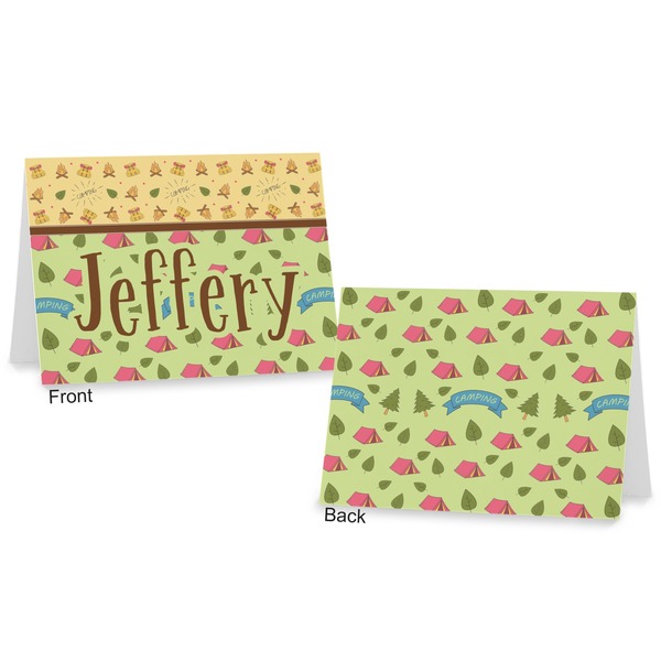 Summer Camping Postcard - Front and Back