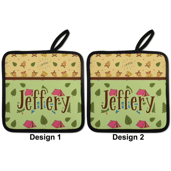 Summer Camping Pot Holders - Set of 2 APPROVAL