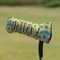 Summer Camping Putter Cover - On Putter