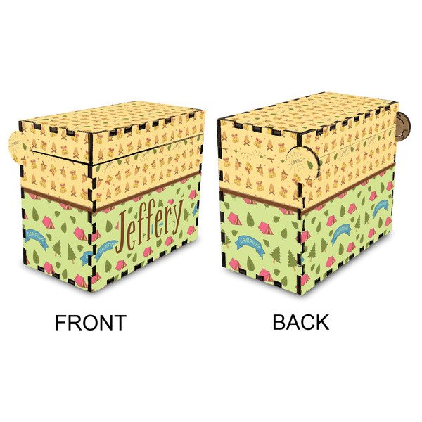 Summer Camping Recipe Box - Full Color - Approval