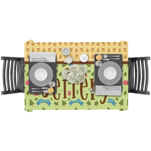 Summer Camping Rectangular Tablecloths - LIFESTYLE