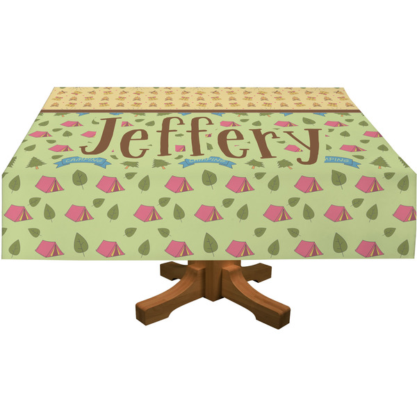Summer Camping Rectangular Tablecloths (Personalized)