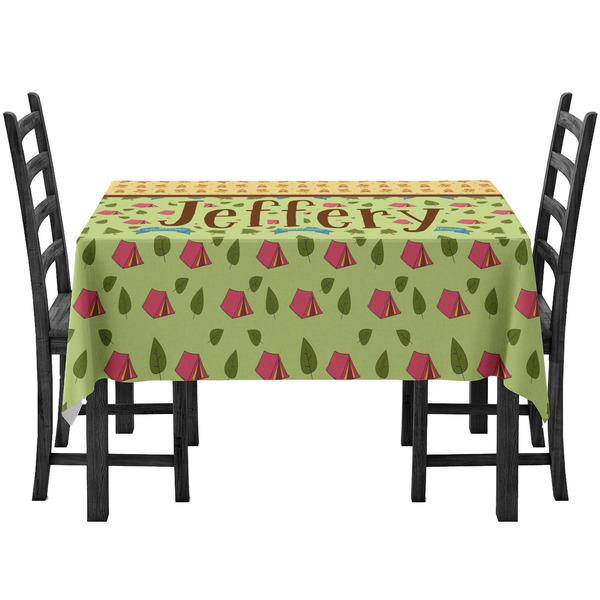 Custom Summer Camping Tablecloth (Personalized)