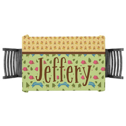 Summer Camping Tablecloth - 58"x58" (Personalized)