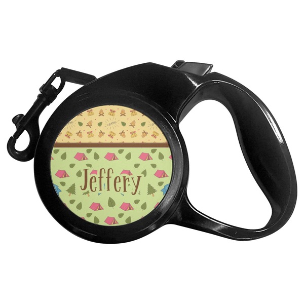 Custom Summer Camping Retractable Dog Leash - Small (Personalized)