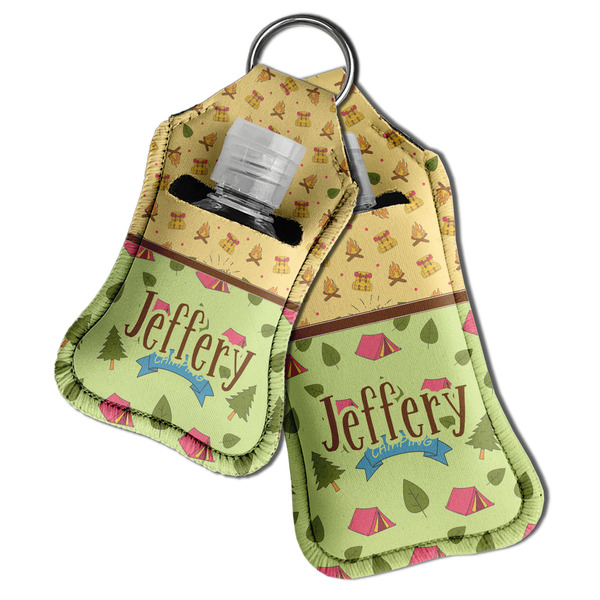 Summer Camping Sanitizer Holder Keychain - Both in Case (PARENT)
