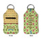 Summer Camping Sanitizer Holder Keychain - Small APPROVAL (Flat)