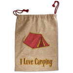 Summer Camping Santa Sack - Front (Personalized)