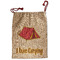 Summer Camping Santa Sack - Front (Personalized)