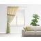 Summer Camping Sheer Curtain With Window and Rod - in Room Matching Pillow