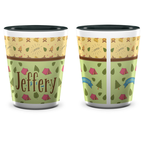 Summer Camping Shot Glass - Two Tone - APPROVAL