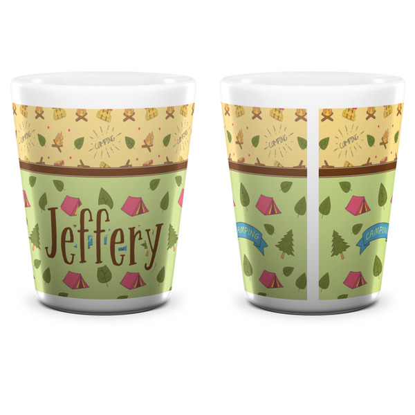 Summer Camping Shot Glass - White - APPROVAL