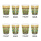 Summer Camping Shot Glass - White - Set of 4 - APPROVAL