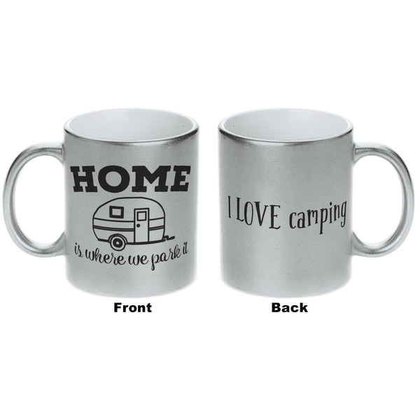 Summer Camping Silver Mug - Approval