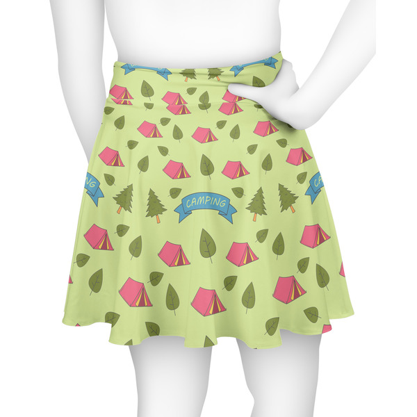 Summer Camping Skater Skirt - Back