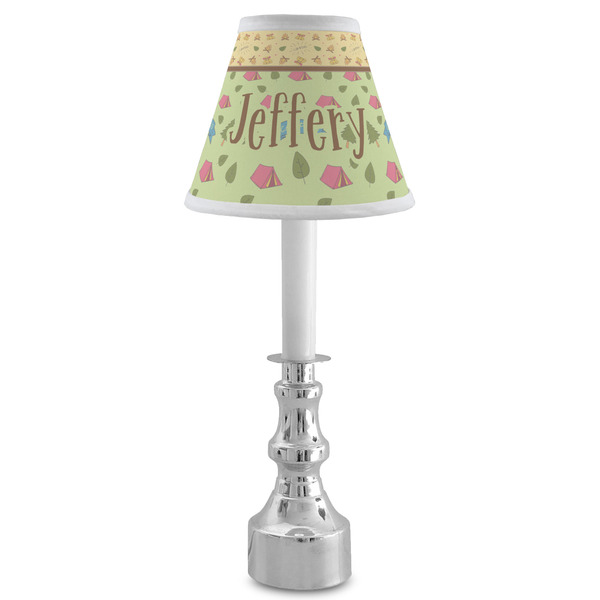 Summer Camping Small Chandelier Lamp - LIFESTYLE (on candle stick)