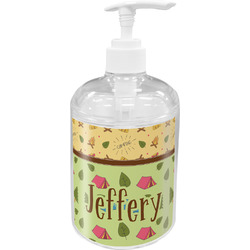 Summer Camping Acrylic Soap & Lotion Bottle (Personalized)
