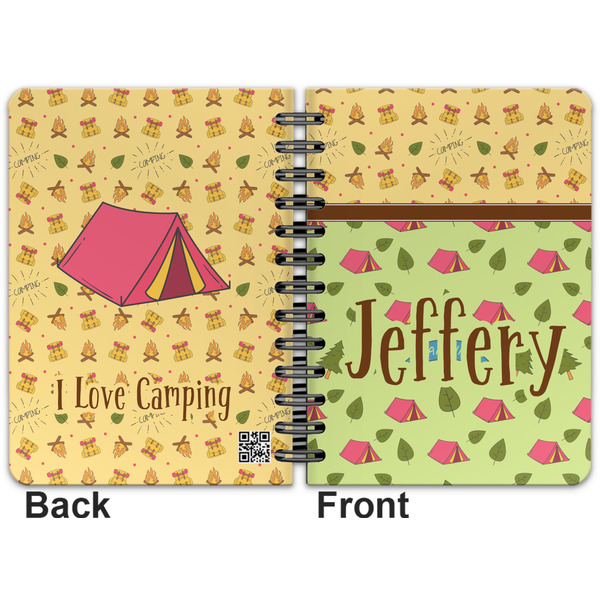 Summer Camping Spiral Journal 5 x 7 - Apvl