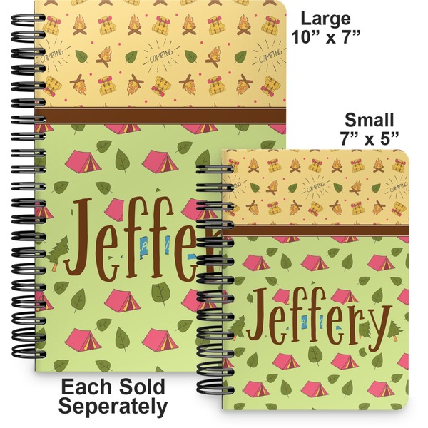 Summer Camping Spiral Journal - Comparison