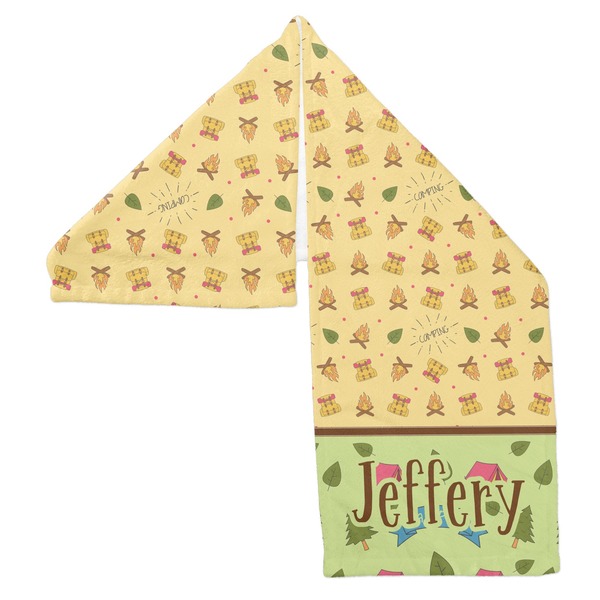 Summer Camping Sports Towel Folded - Both Sides Showing