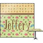 Summer Camping Square Table Top - 24" (Personalized)