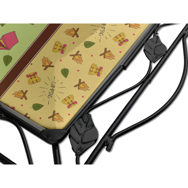 Summer Camping Square Trivet - Detail