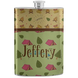 Summer Camping Stainless Steel Flask (Personalized)
