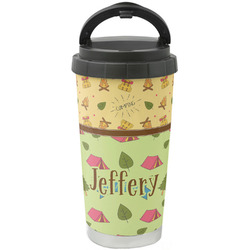Summer Camping Stainless Steel Coffee Tumbler (Personalized)