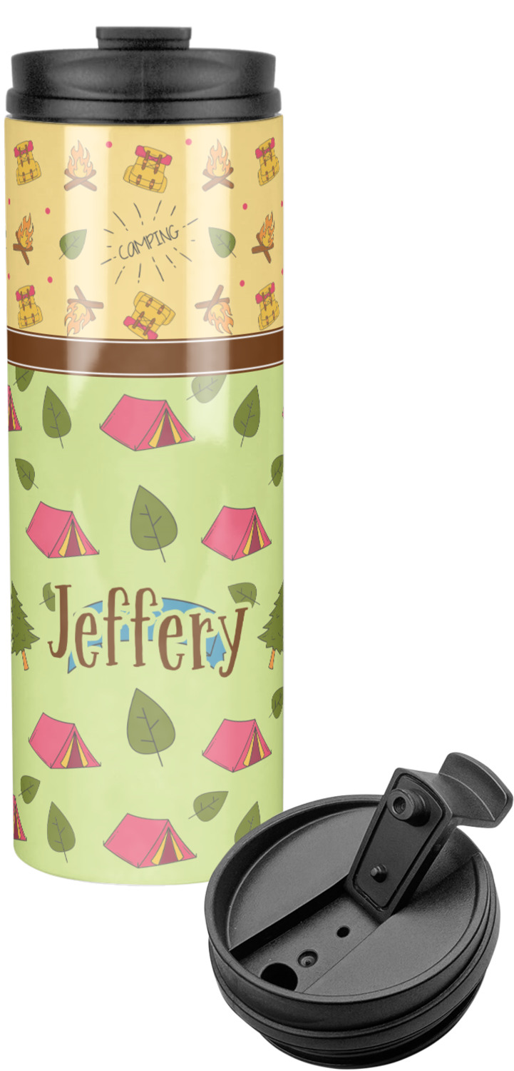Summer Camping Stainless Steel Tumbler (Personalized) YouCustomizeIt