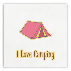 Summer Camping Paper Dinner Napkins (Personalized)