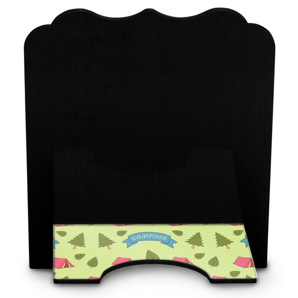 Summer Camping Stylized Tablet Stand - Back