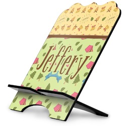 Summer Camping Stylized Tablet Stand (Personalized)