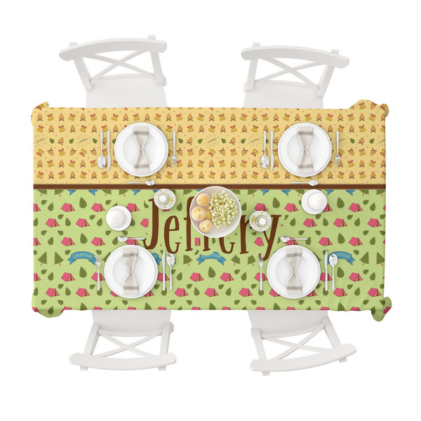Summer Camping Tablecloths (58"x102") - TOP VIEW