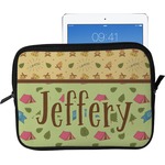 Summer Camping Tablet Case / Sleeve - Large (Personalized)