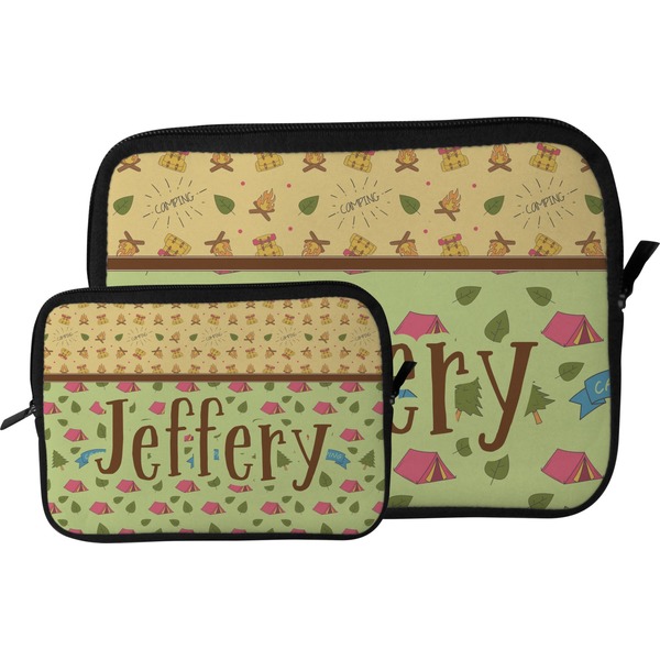 Summer Camping Tablet Sleeve (Size Comparison)