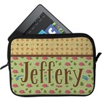 Summer Camping Tablet Case / Sleeve - Small (Personalized)