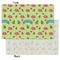 Summer Camping Tissue Paper - Heavyweight - Small - Front & Back
