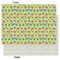 Summer Camping Tissue Paper - Lightweight - Large - Front & Back
