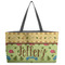 Summer Camping Tote w/Black Handles - Front View