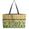 Summer Camping Beach Totes Bag - w/ Black Handles (Personalized)