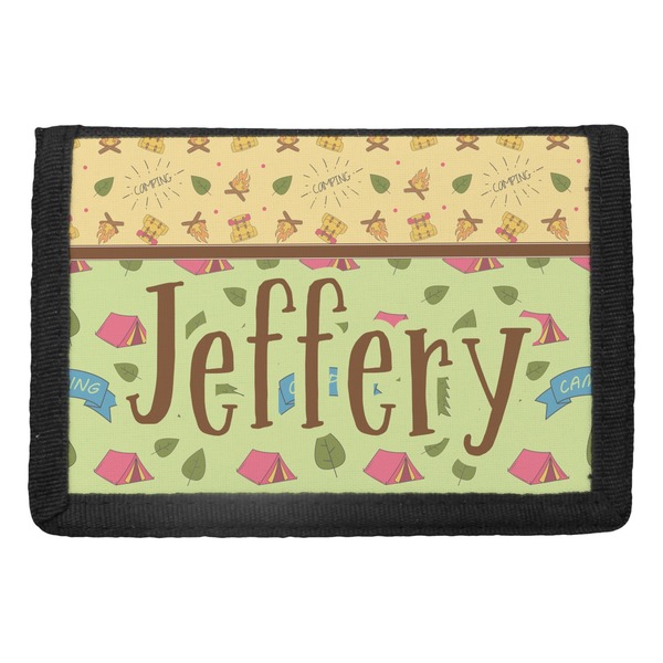 Custom Summer Camping Trifold Wallet (Personalized)
